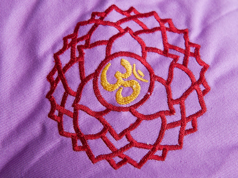 Meditační polštář Luna fialový