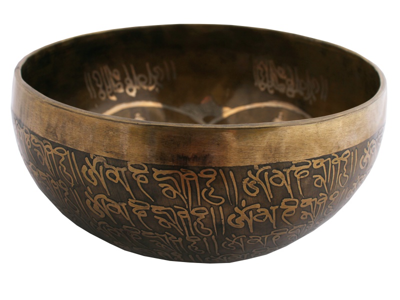 1. Tibetská mísa 5 Budhů