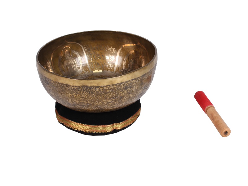 2. Tibetská mísa 5 Budhů