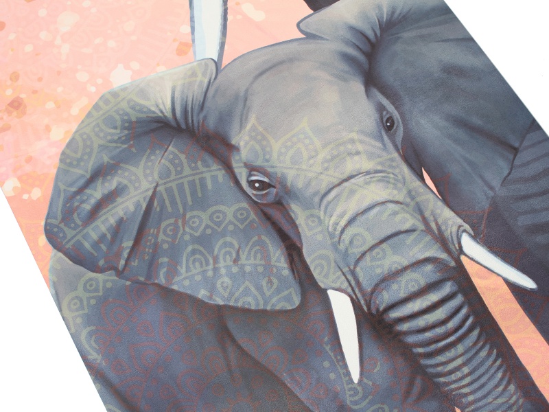 Designová podložka na jógu Elephant