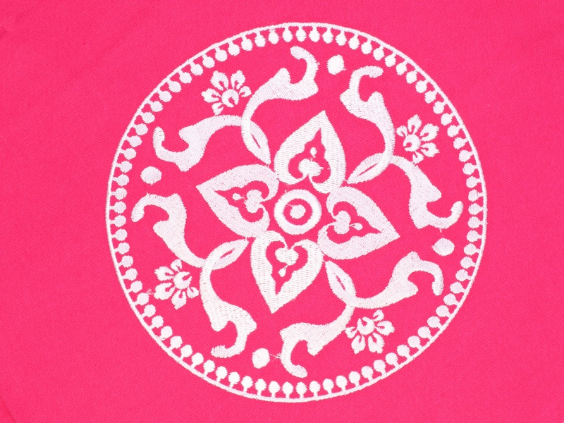 Meditační podložka Mandala růžová