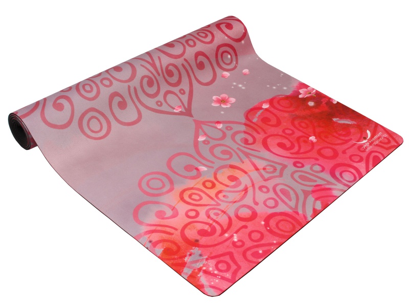 Designová podložka na jógu Mandala Pink
